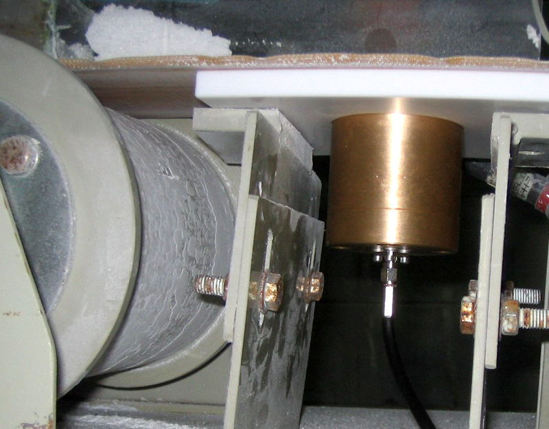 Sensor at the Entrance of a Microwave Drier